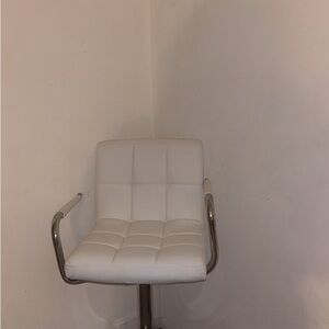 Modern White Bar Stool